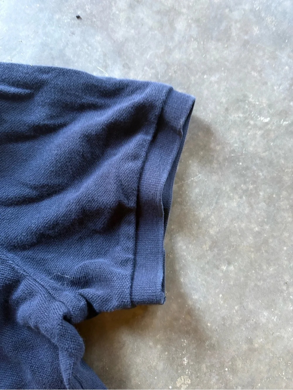 Ralph Lauren Navy Polo with Embroidered Bear